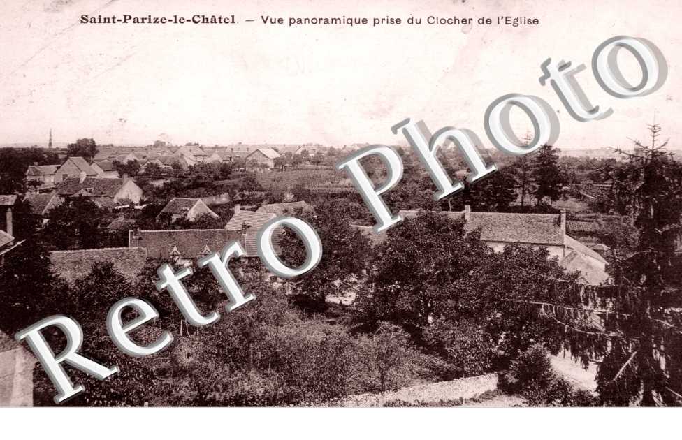 Vue panoramique prise du clocher