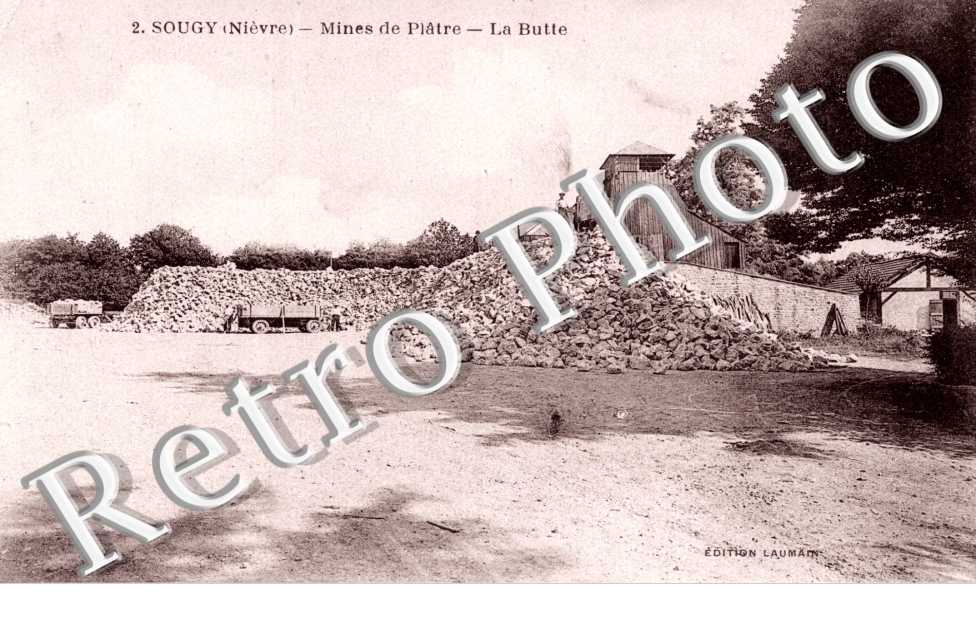 mines de platre, la butte