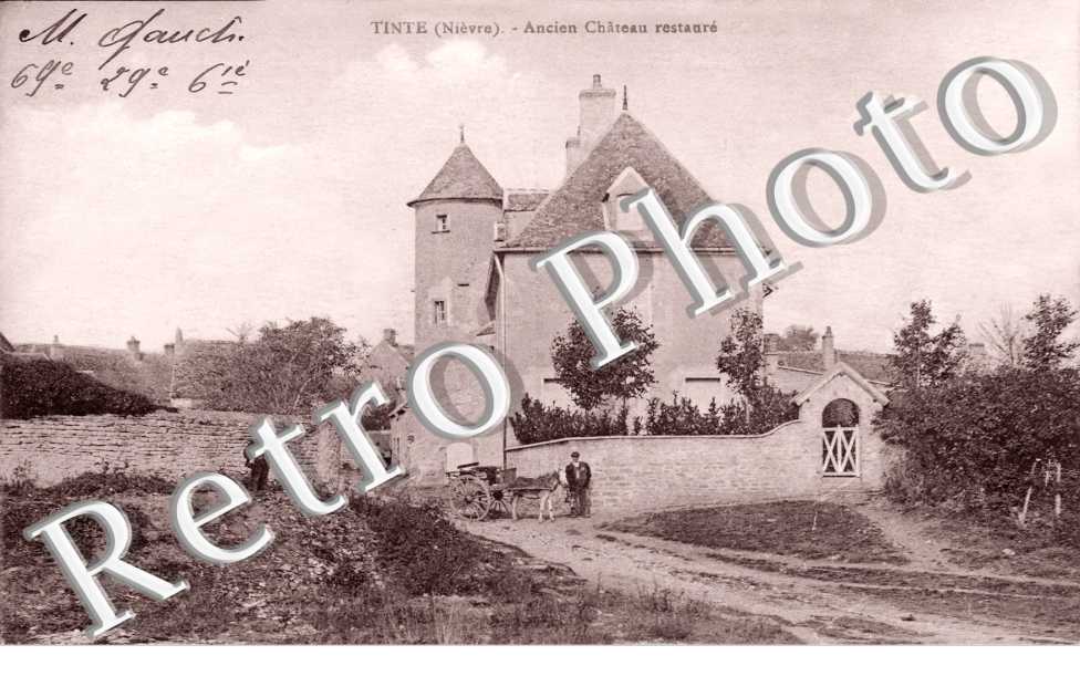 TINTE ancien chateau restaure