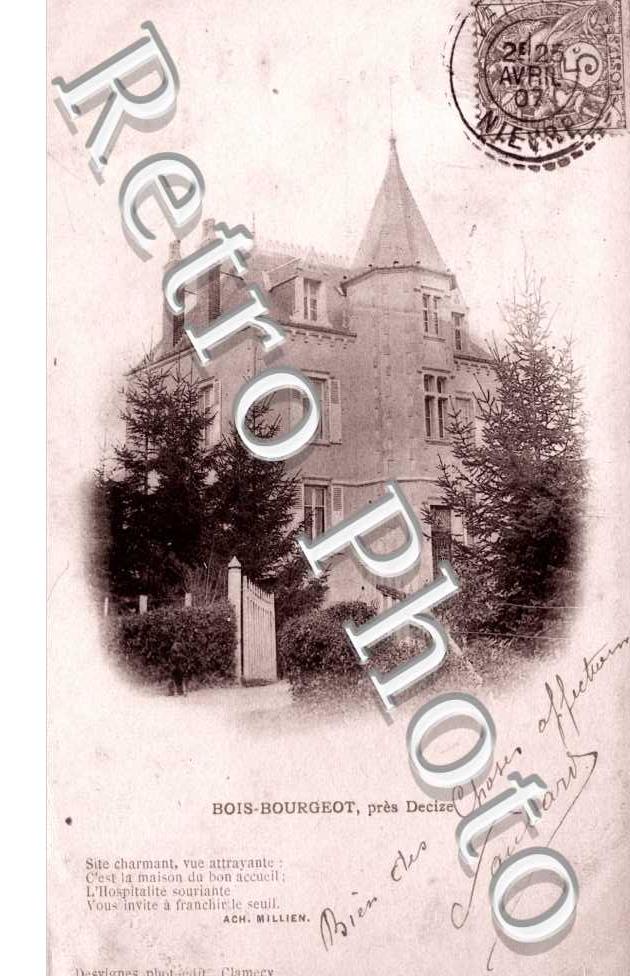 Bois-Bourgeot, pres Decize