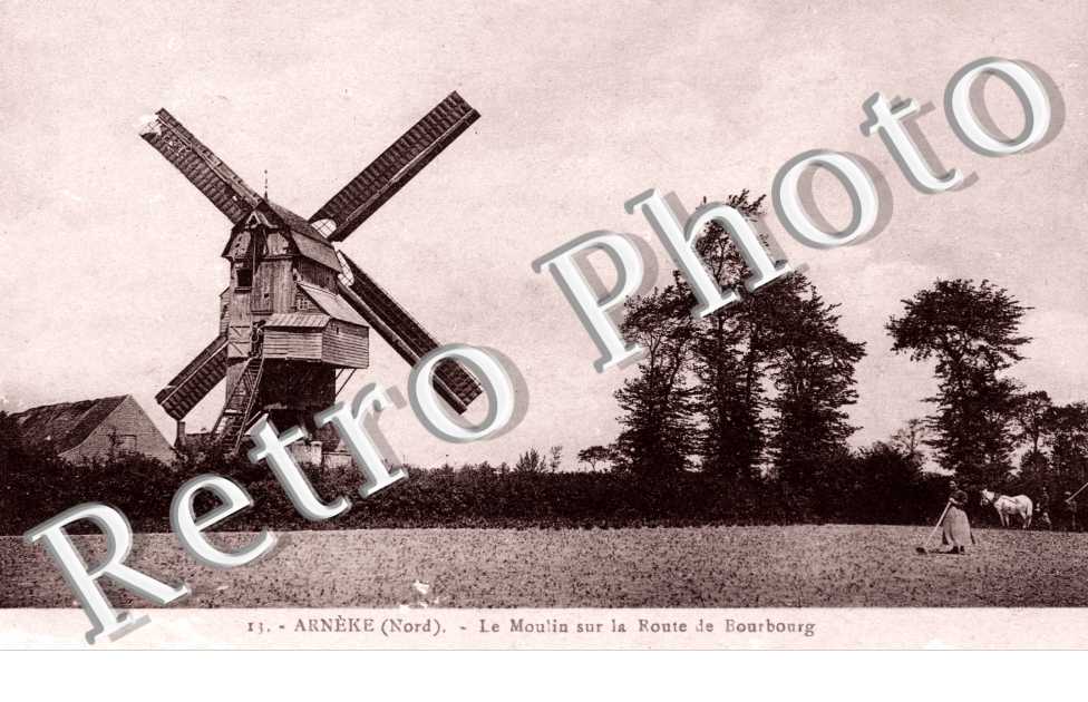 le moulin sur la route de Bourbourg