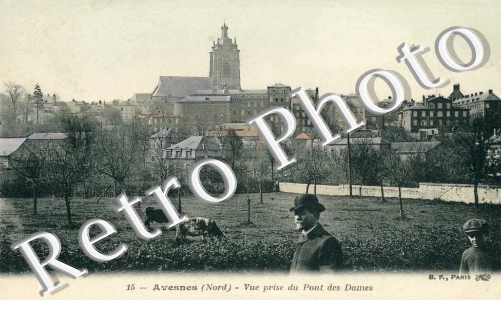 Vue prise du Pont des Dames