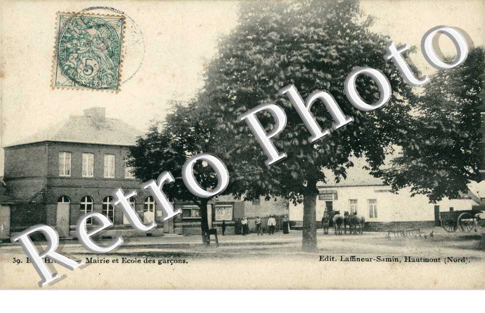 Mairie et ecole des garcons