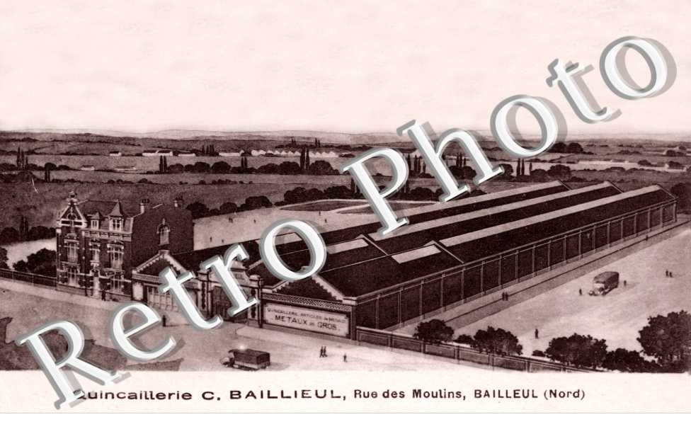 Quincaillerie C.  Baillieul, rue des Moulins