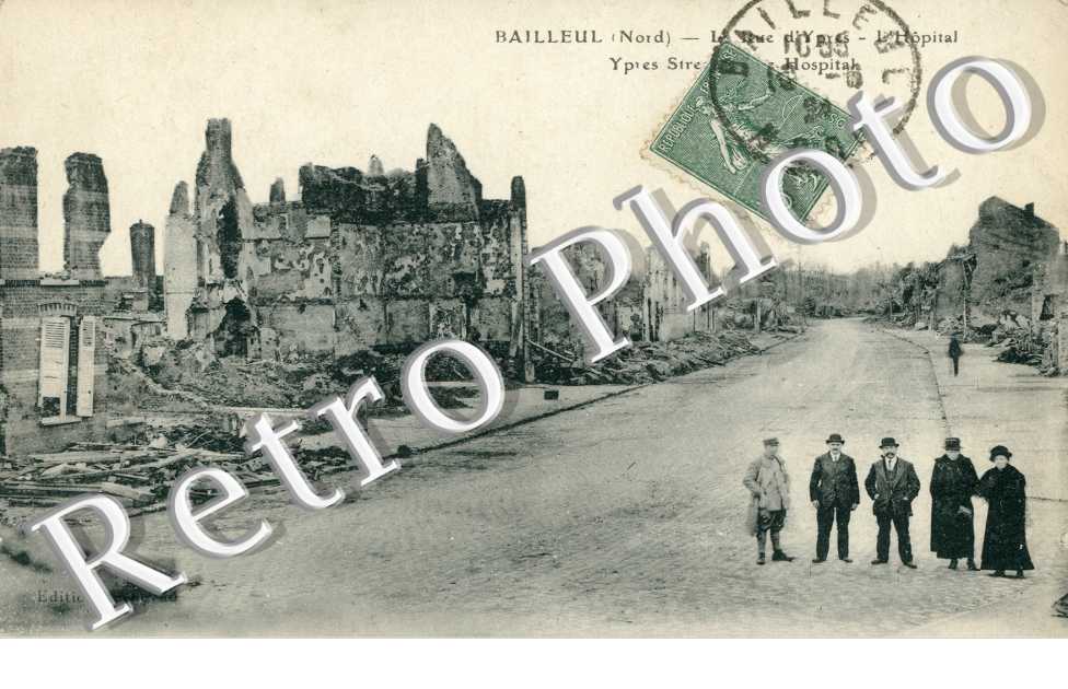 la rue d' Ypres, l' hopital