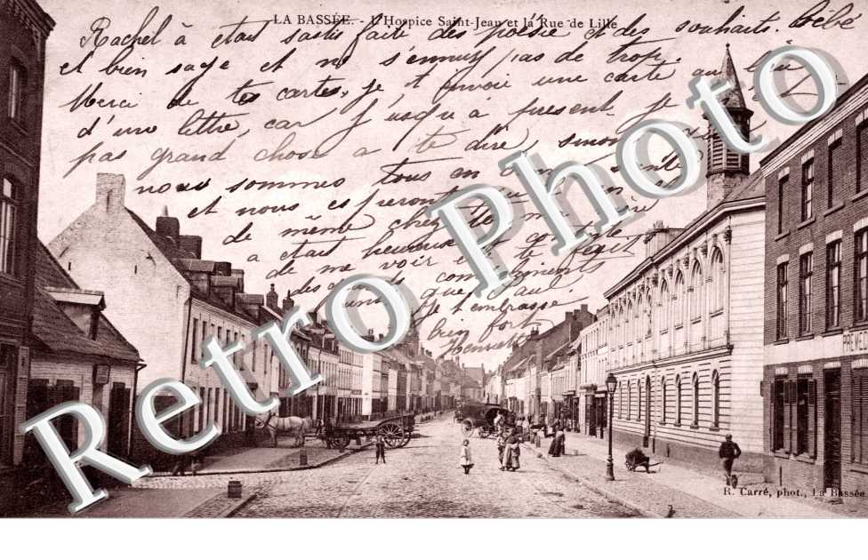 l'hospice Saint Jean et la rue de Lille
