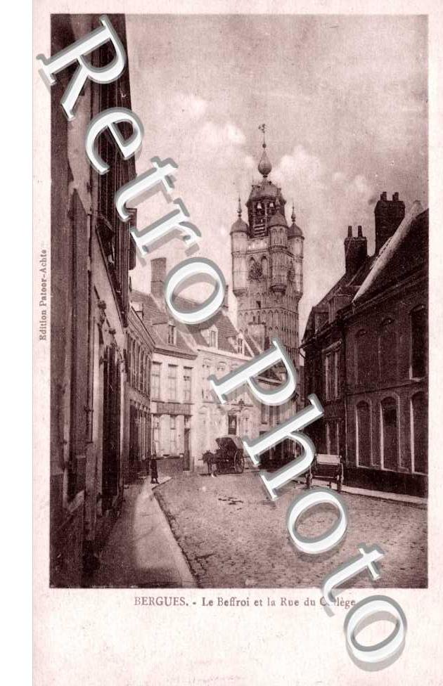 le beffroi et la rue du College