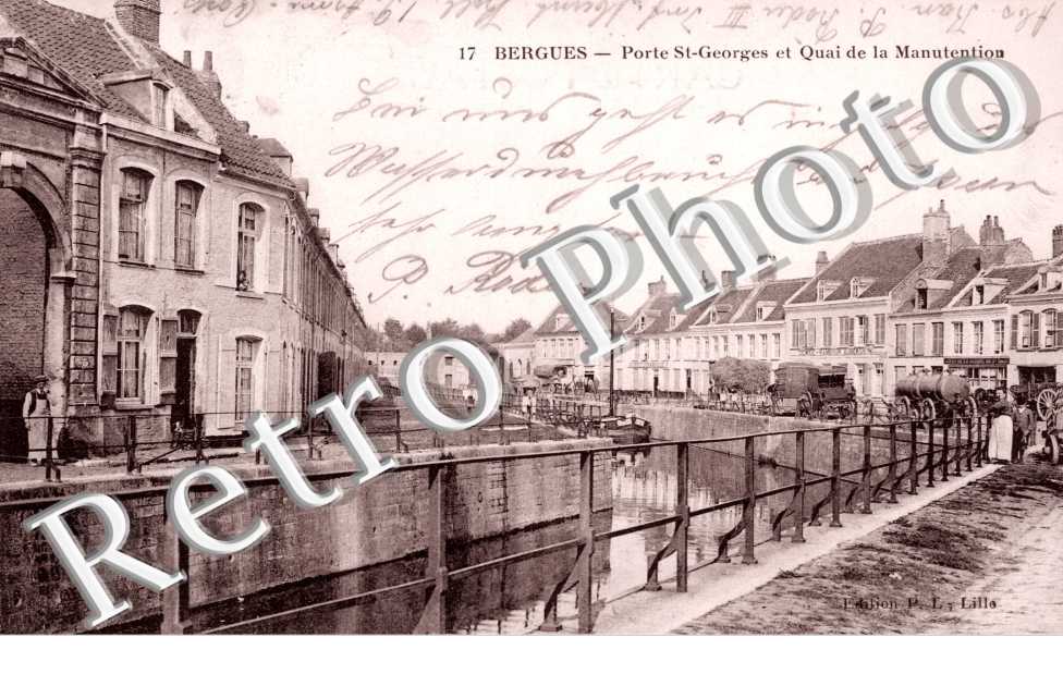 porte Saint Georges et quai de la Manutention