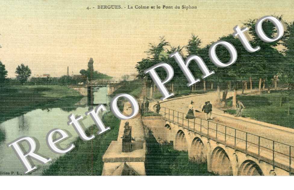 la Colme et le pont du Siphon