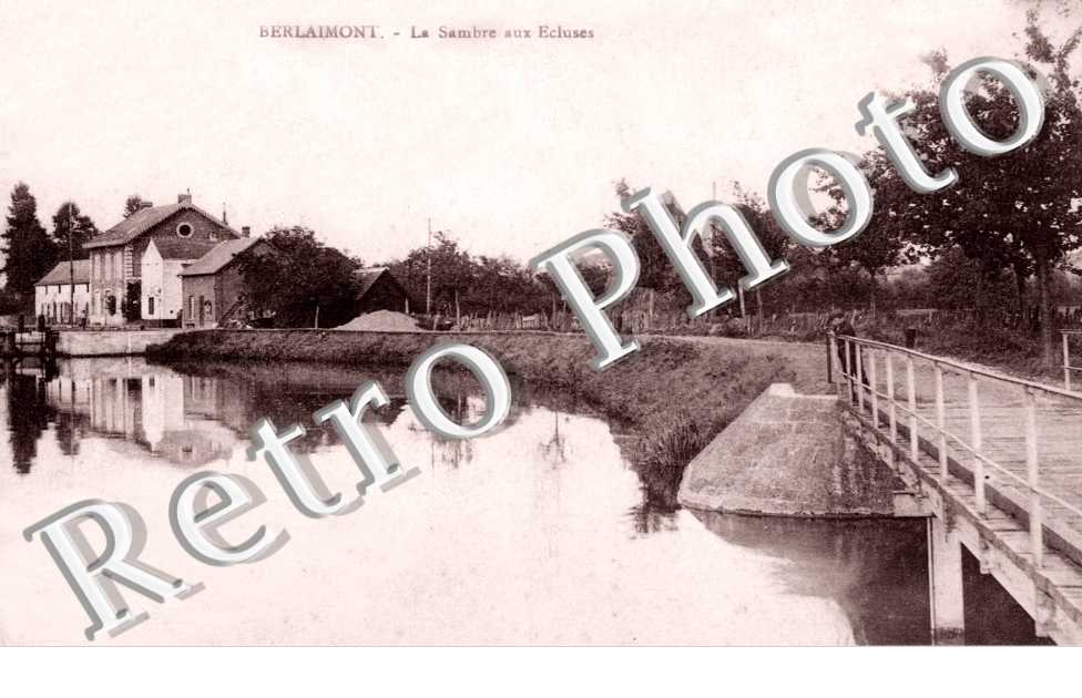 la Sambre aux ecluses