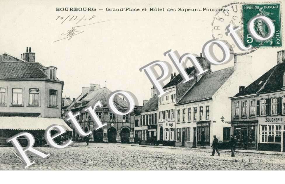 Grand'Place et Hotel des Sapeurs-Pompiers