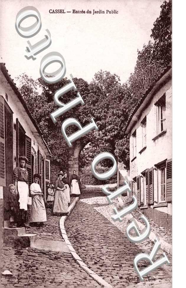 entree du jardin public
