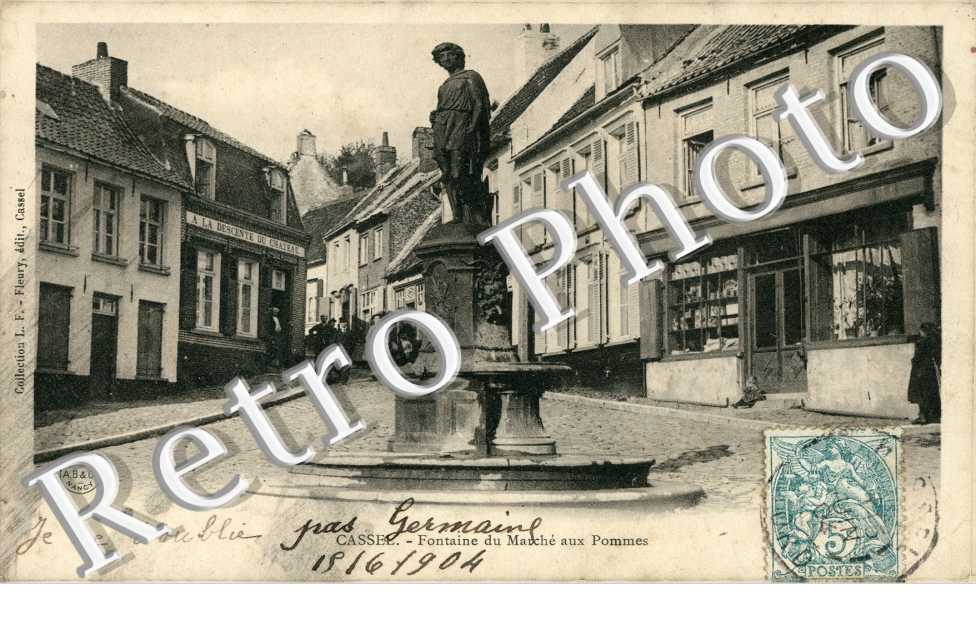 Fontaine du marche aux pommes
