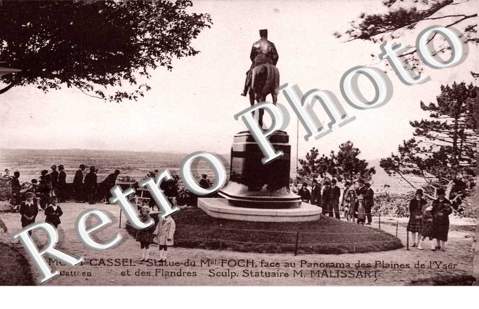 Mont Cassel Statue Marechal Foch