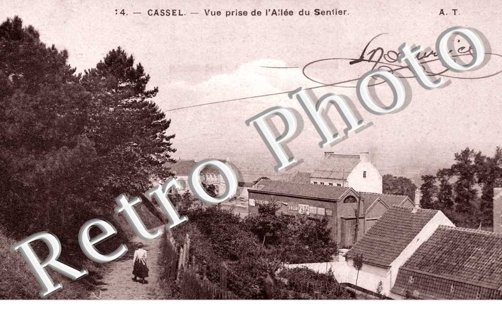 Vue Prise de l'Allée du Sentier