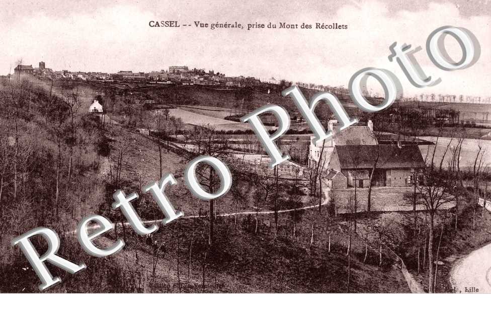 Vue Gneerale prise du Mont des Recollets