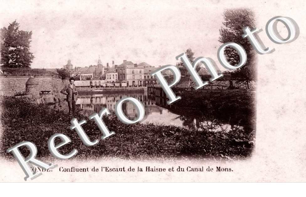 Confluent de l'Escaut de la Haisne et du Canal de Mons