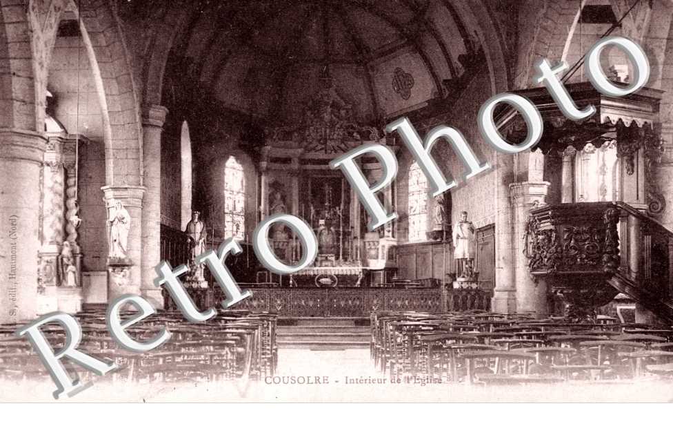 interieur de l'eglise