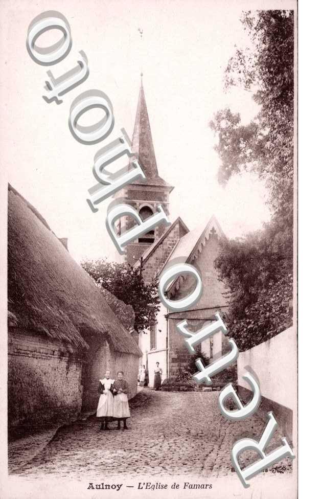 Aulnoy, l'eglise de Famars