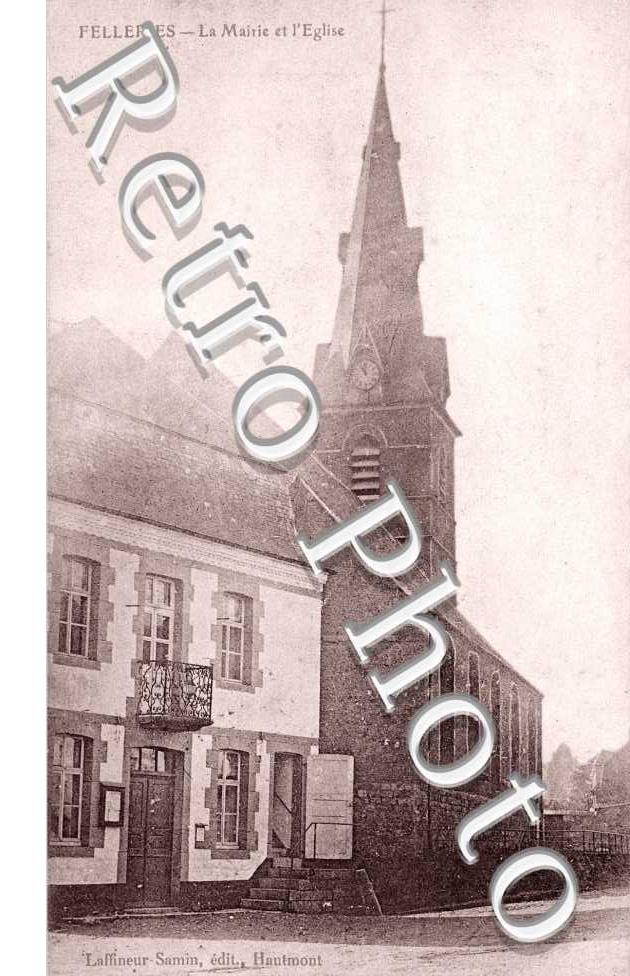 La mairie et l' église