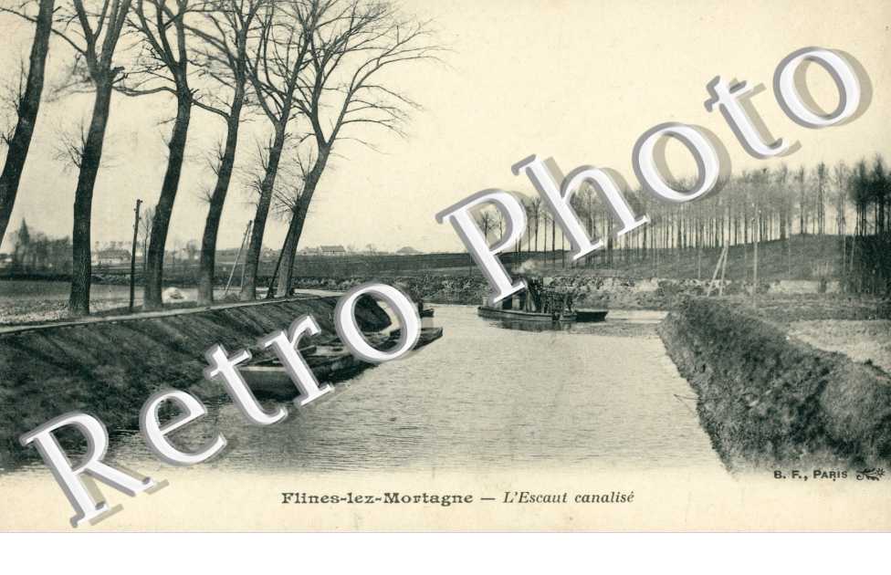 l'Escaut canalise