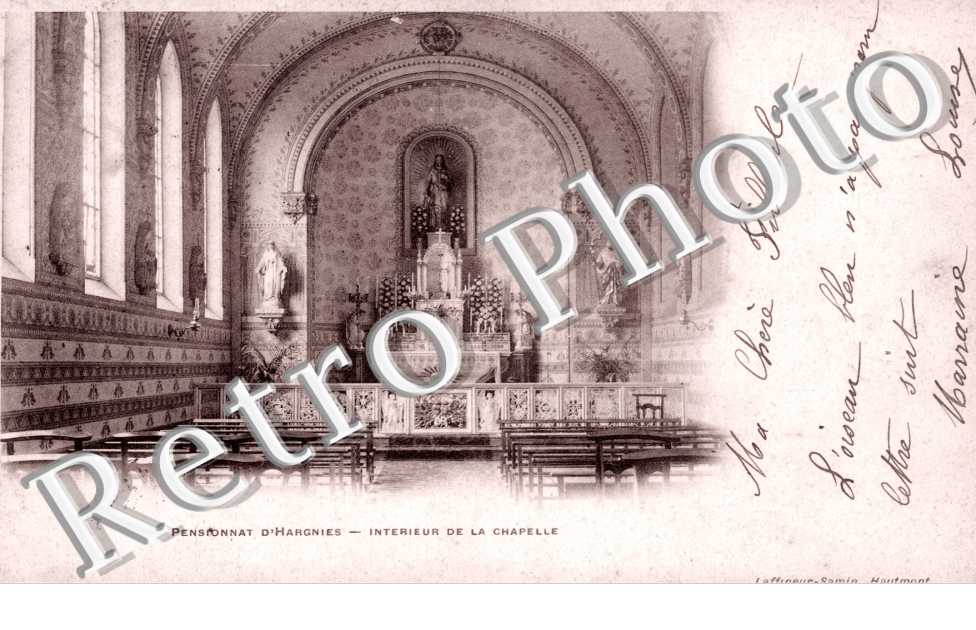 interieur de la chapelle
