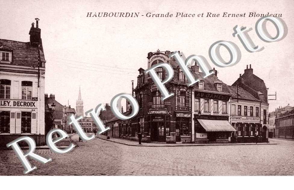 Grande Place et rue Ernest Blondeau