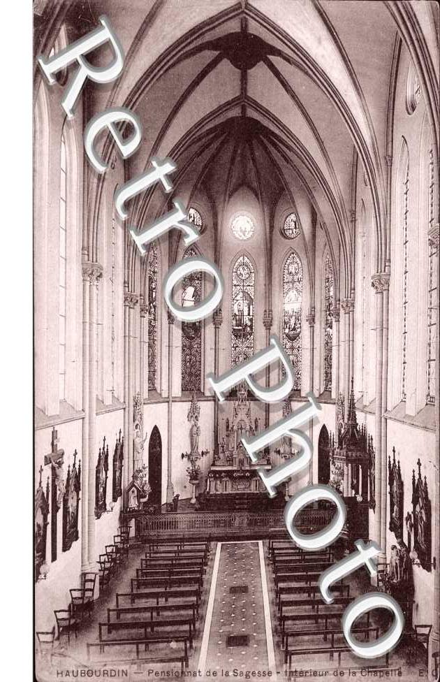 Pensionnat de la Sagesse - Interieur de la Chapelle