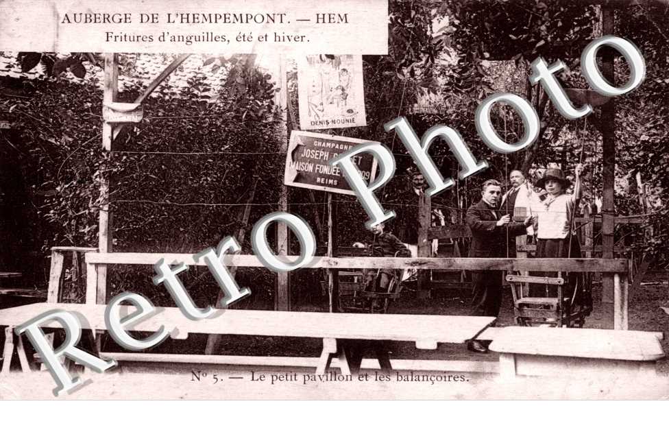 auberge de l' Hempempont, le petit pavillon et les balancoires