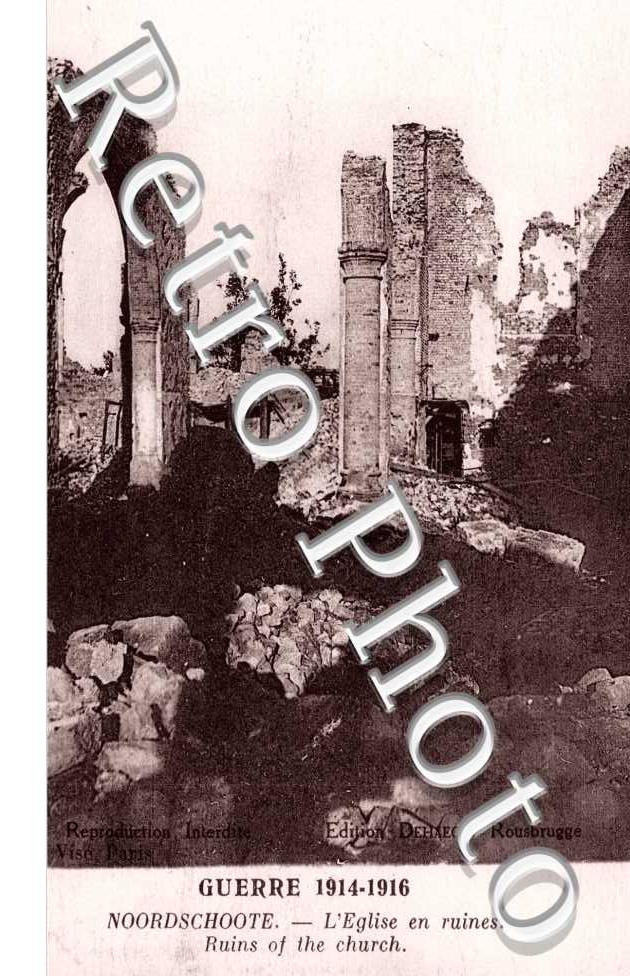 l'eglise en ruines