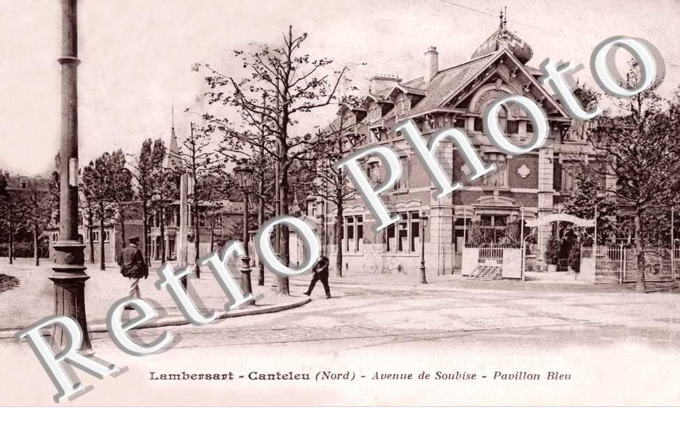 avenue de Soubise, pavillon bleu