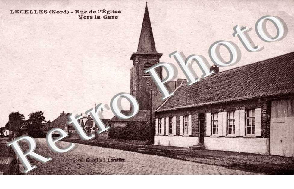 rue de l'Eglise vers la gare