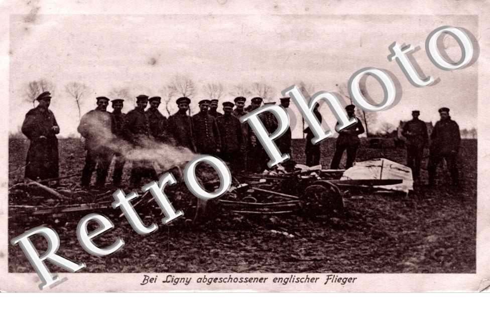 bei Ligny abgeschossener englischer flieger