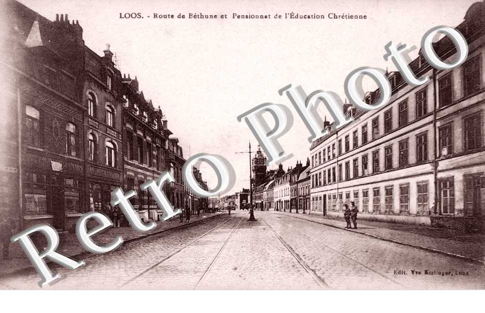 route de Bethune et pensionnat de l' education chretienne