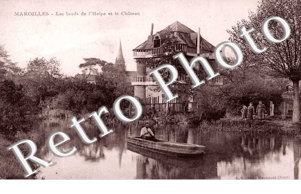 Bords de l'Helpe et le chateau