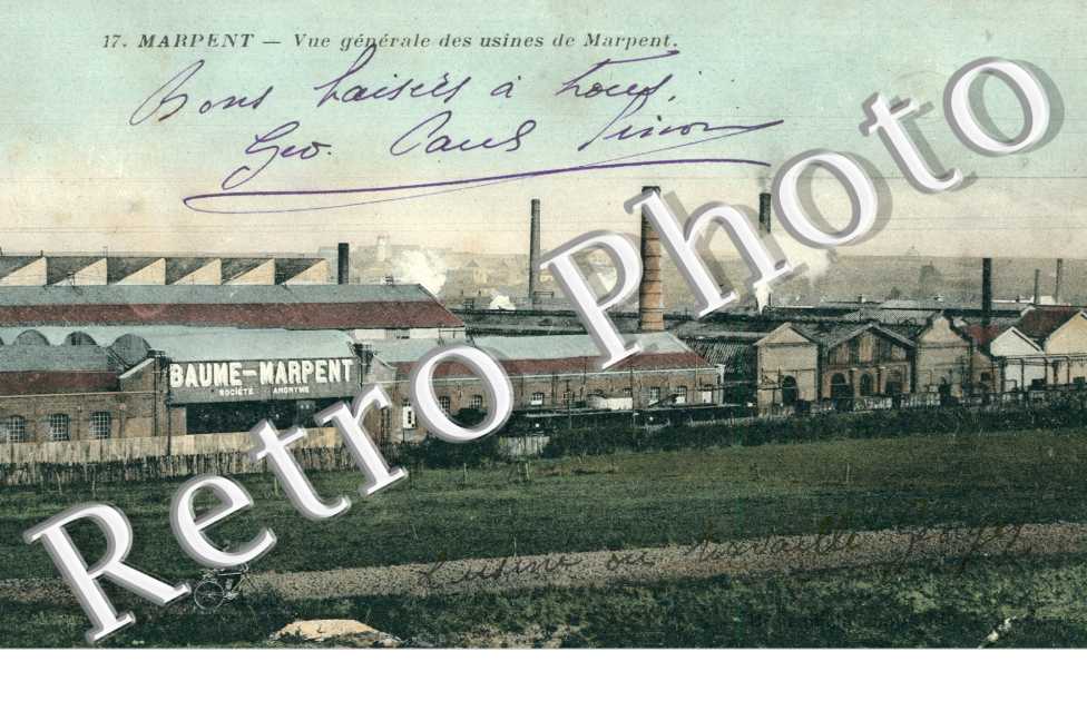 vue generale des usines de Marpent