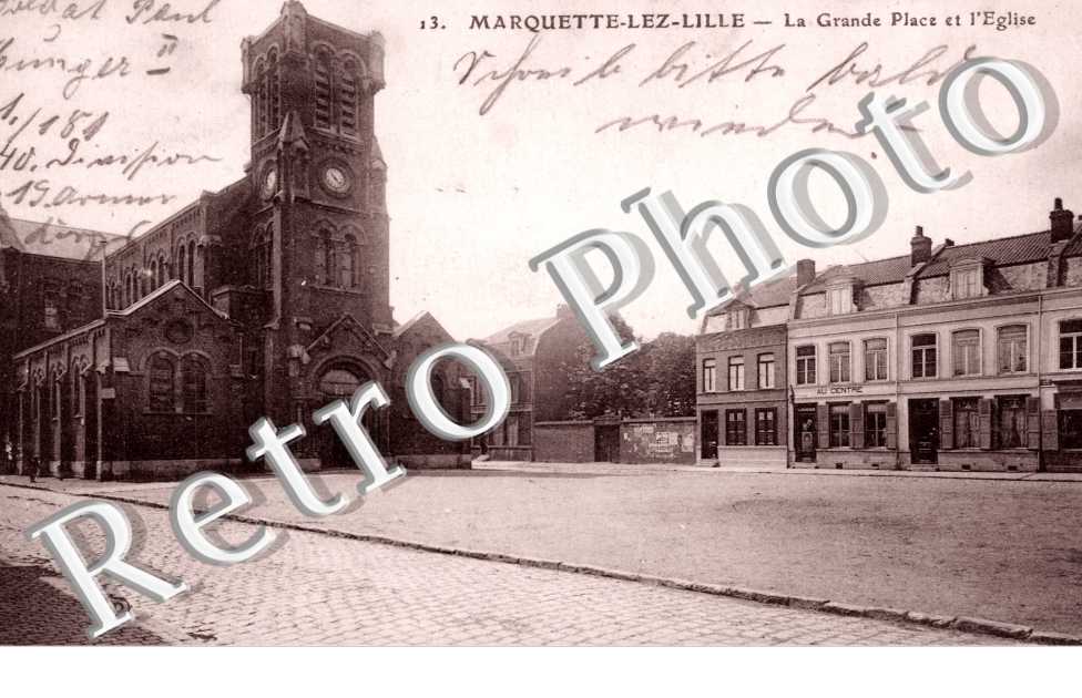La grande place et l'eglise