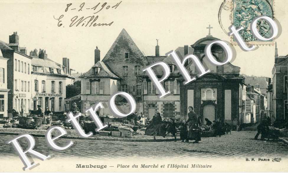 place du marche et hopital militaire