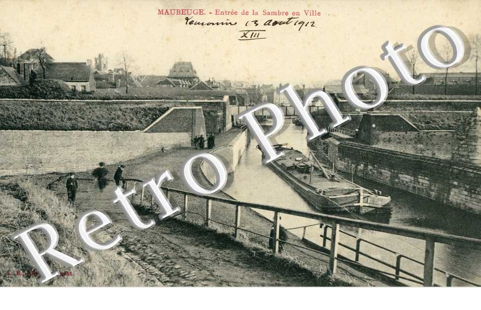 Entree de la Sambre en ville