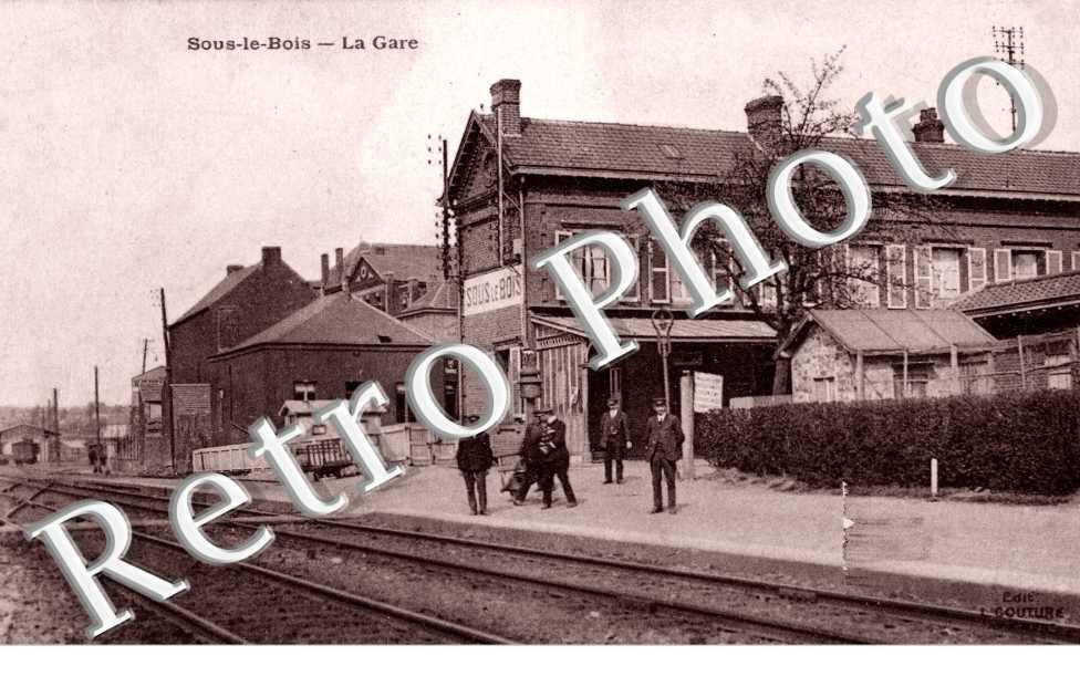 Sous le Bois - la gare