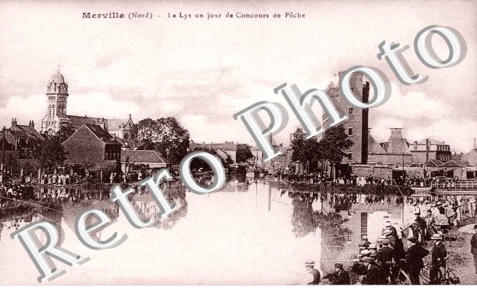 La Lys un jour de concours de peche