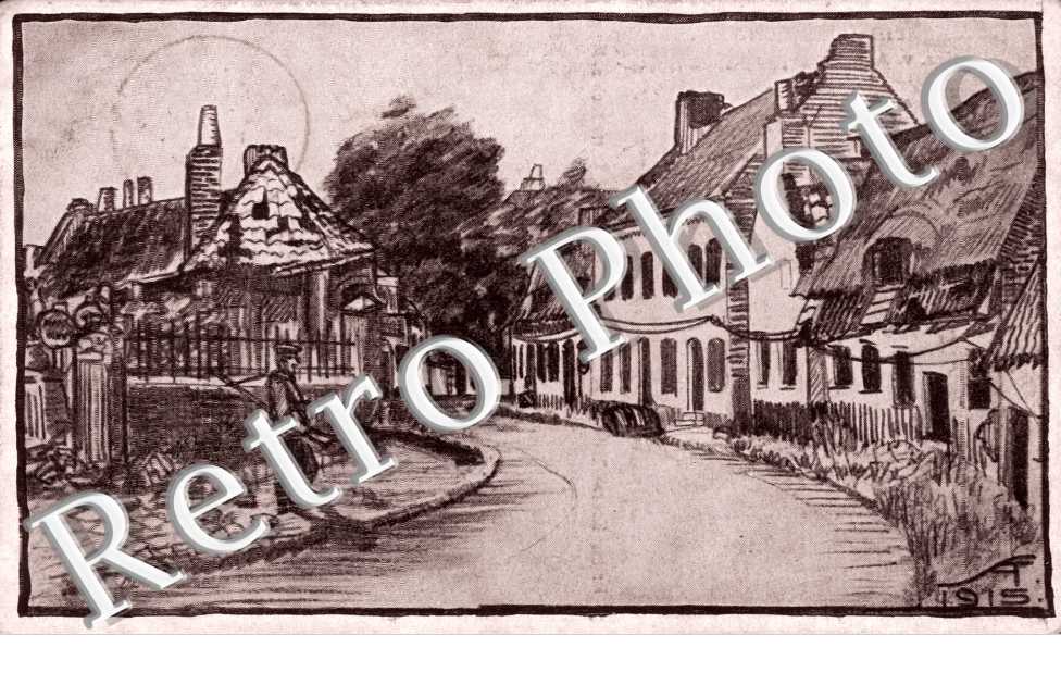 Carte style dessin - haupstrasse