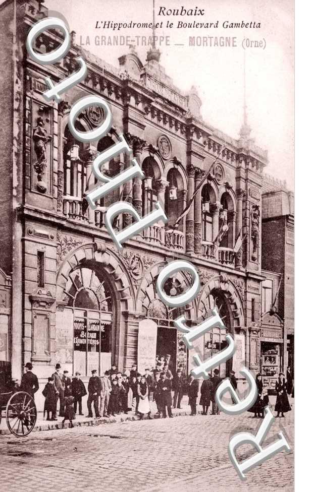 l'Hippodrome et le Boulevard Gambetta, Chocolat la Grande-Trappe, Mortagne