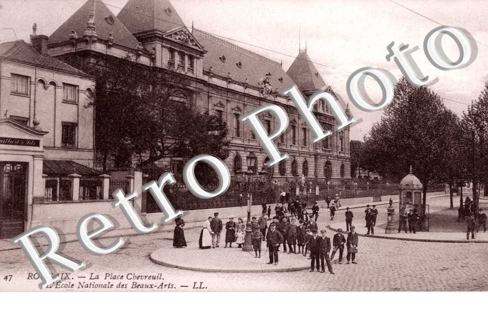 la PLace Chevreuil, l'Ecole Nationale des Beaux-Arts
