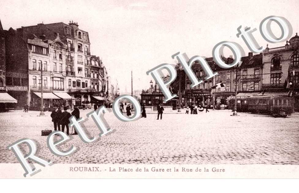 La Place de la Gare et Rue de la Gare