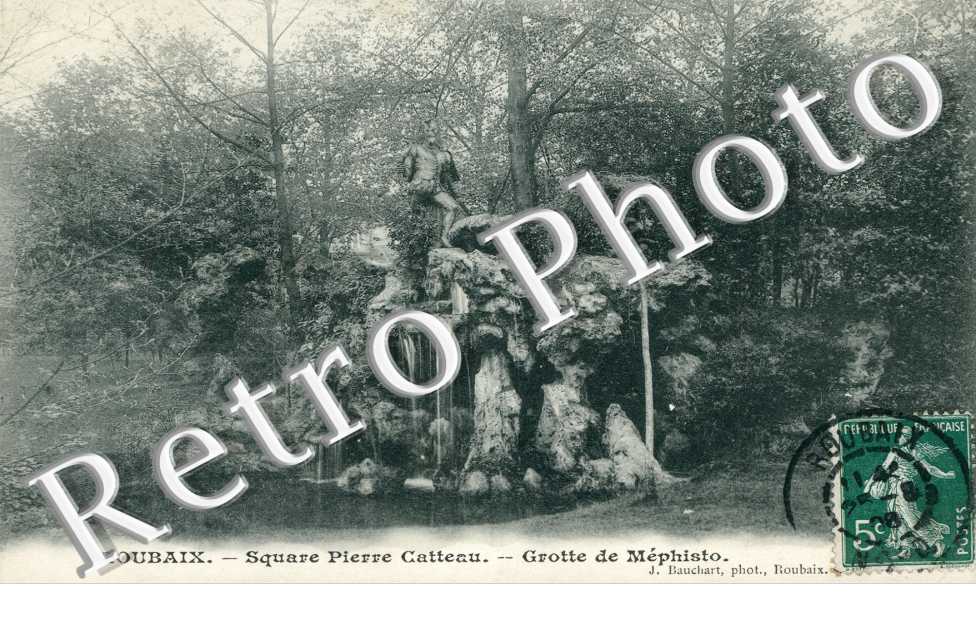 Square Pierre Catteau, Grotte de Méphisto
