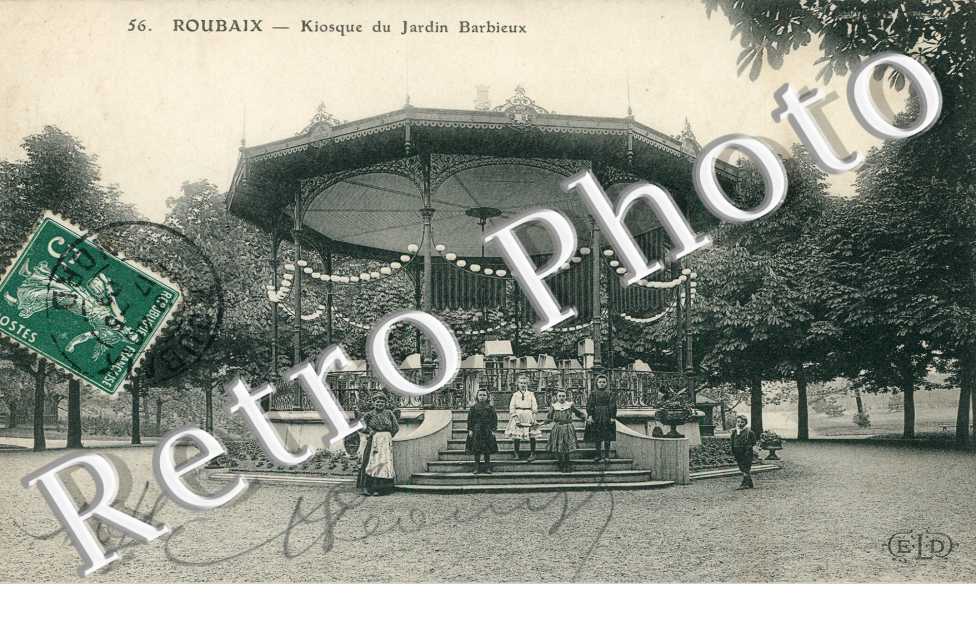 Kiosque du jardin Barbieux