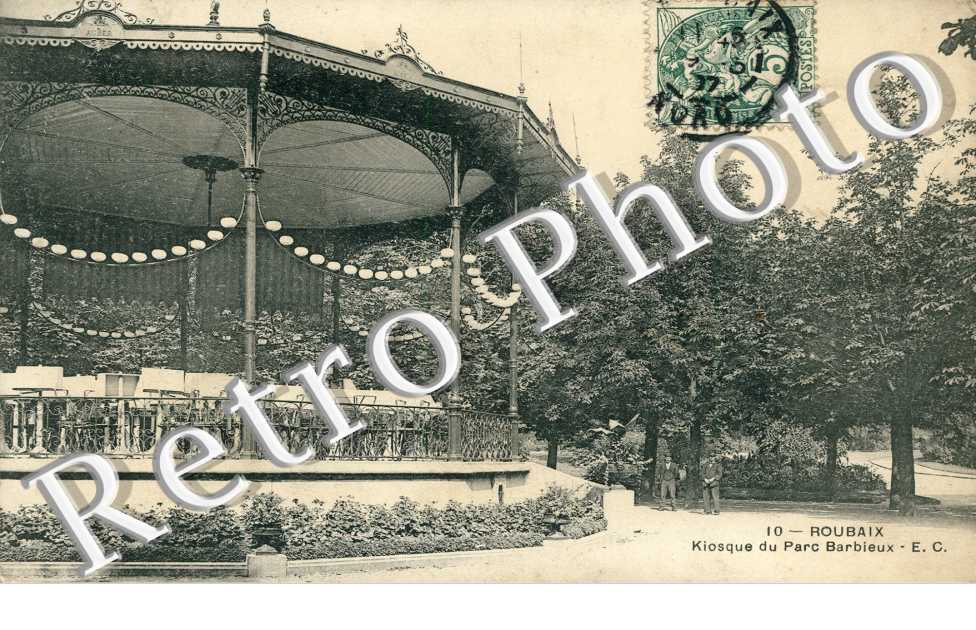 Kiosque du jardin Barbieux