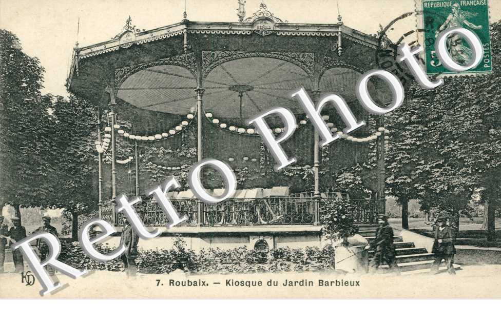 Kiosque du jardin Barbieux