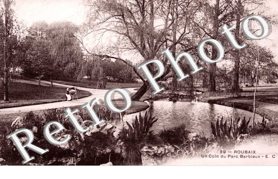 Un coin du parc Barbieux